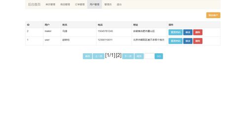 基于ssm jsp 非maven 的農產品購物系統